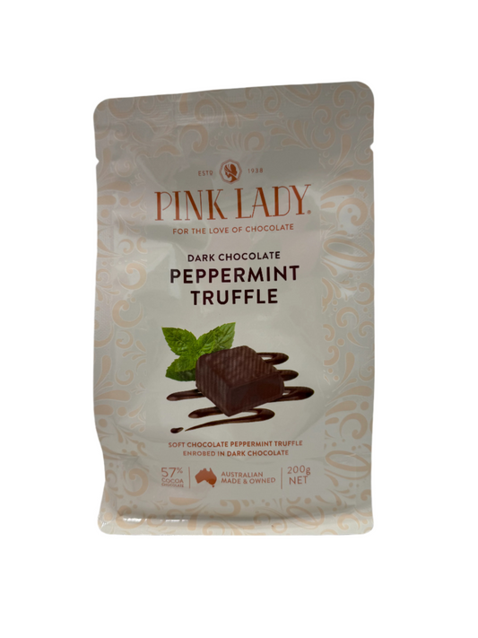 Pink Lady Dark Peppermint Truffle Pieces 200g