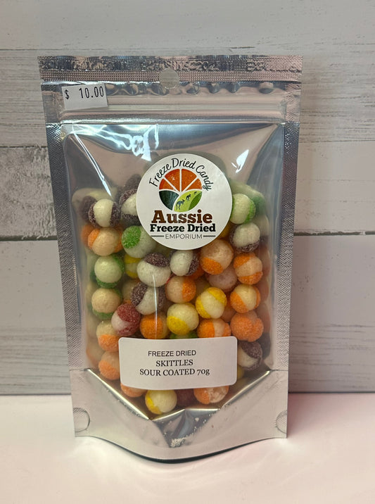 Freeze Dried Sour Coated Skittles 70g