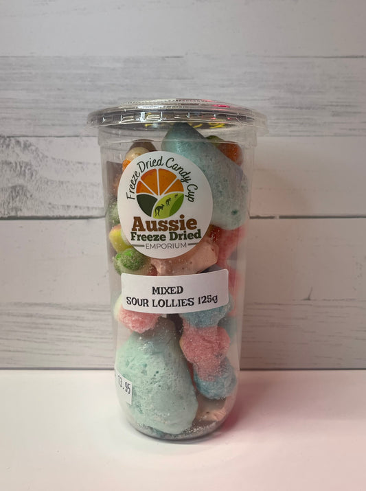 Freeze Dried Sour Mixed Lolly Cups