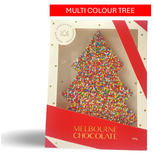 Sprinkle Christmas Tree Chocolate 100g