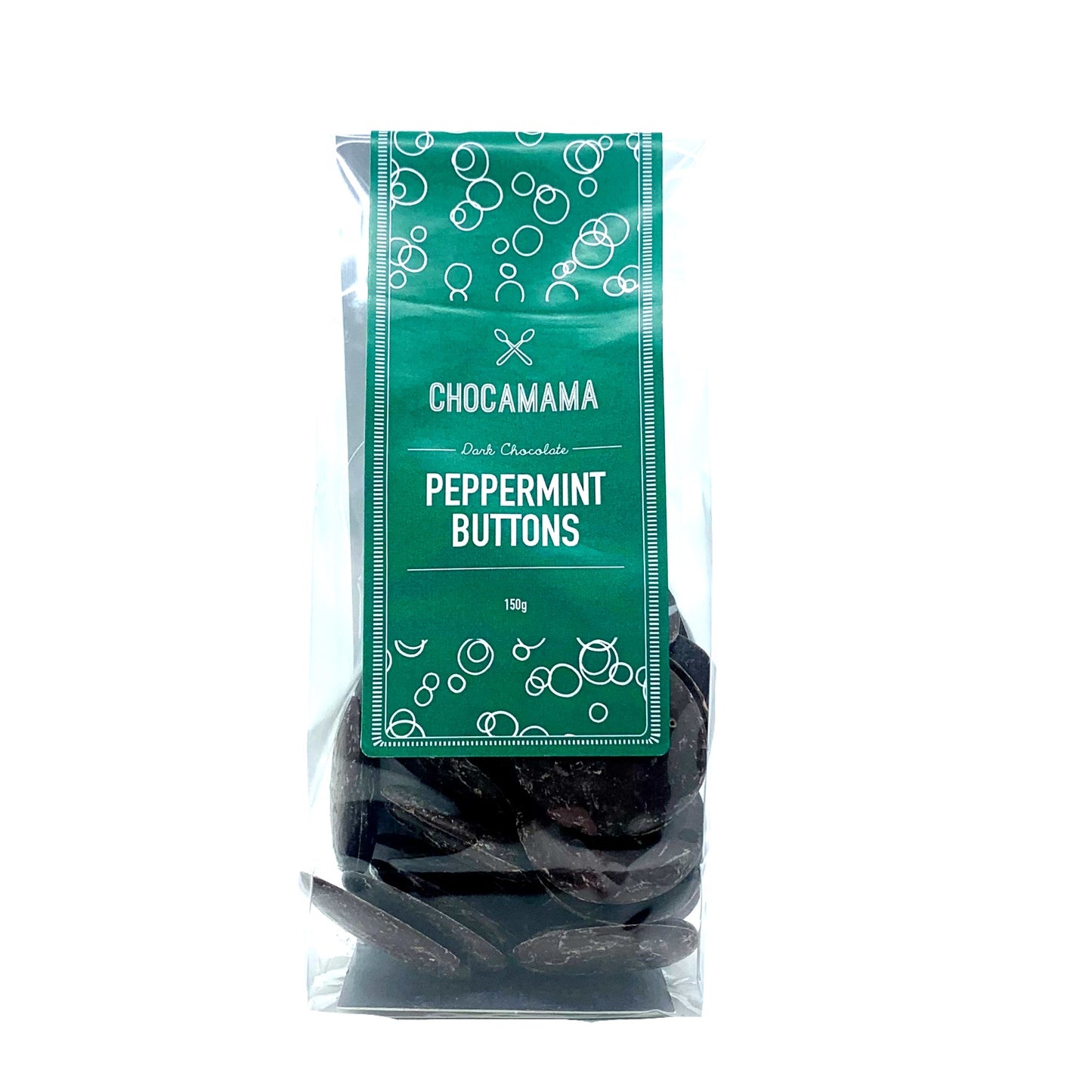 Dark Chocolate Peppermint Pastilles 150g