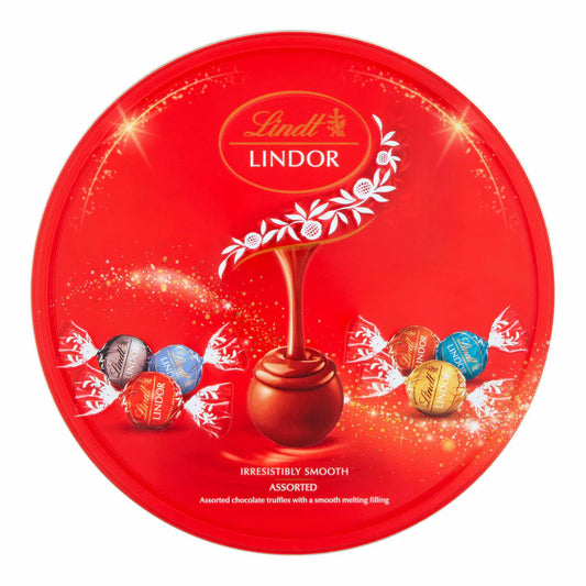 Lindt Lindor Assorted Chocolate Truffles Tin