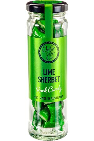 Lime Sherbet Rock 95g