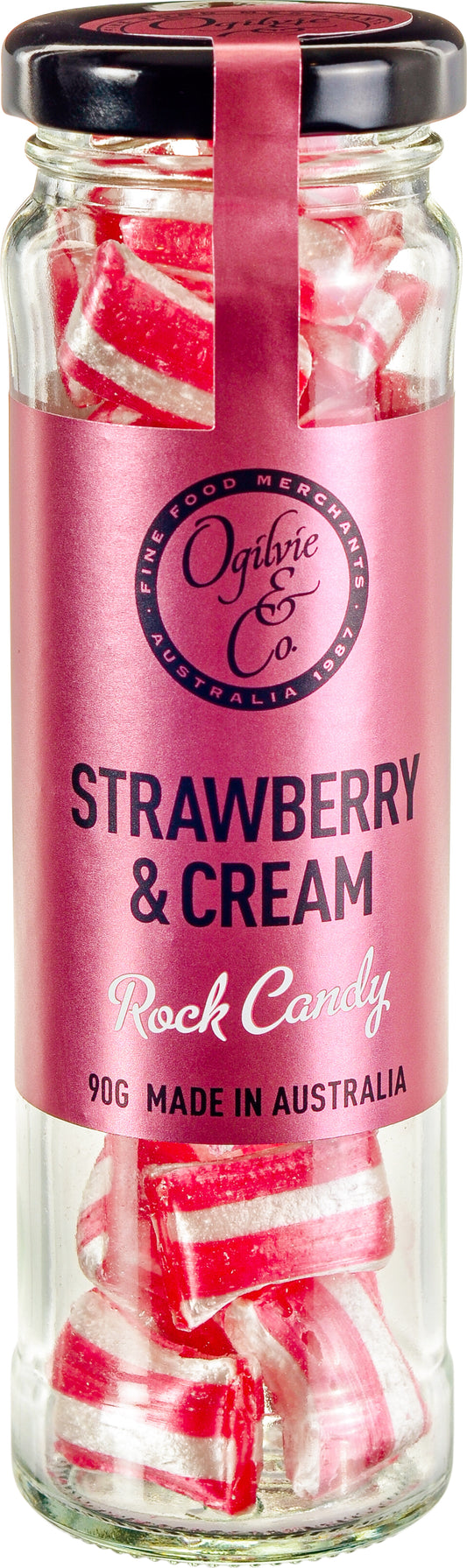 Strawberries & Cream Rock 95g