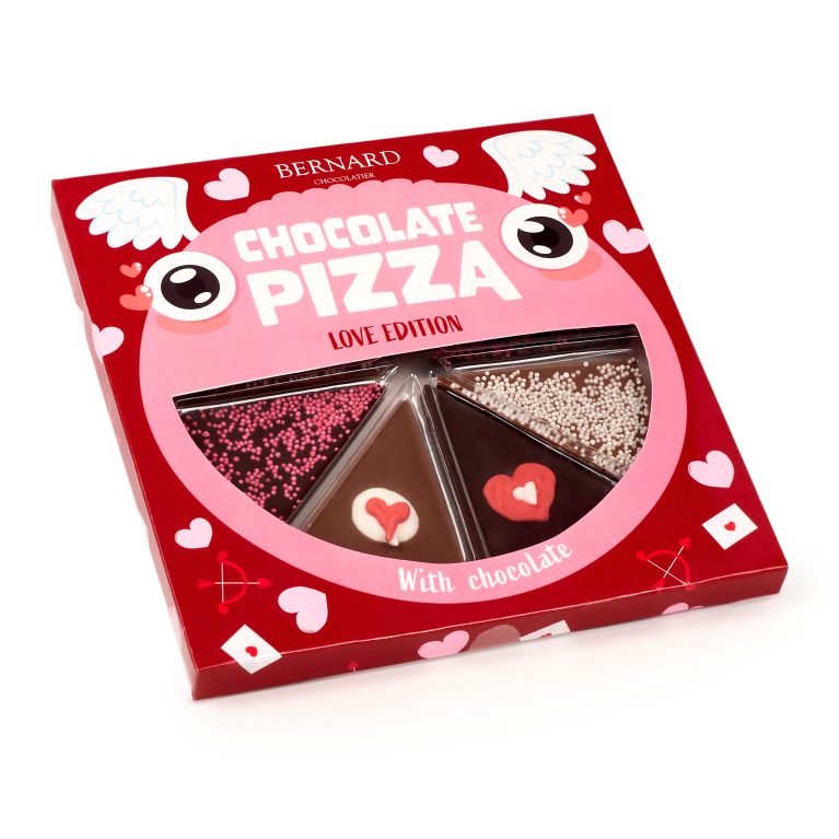 105g Chocolate pizza – Love Edition