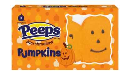 Peeps Marshmallow Pumpkins