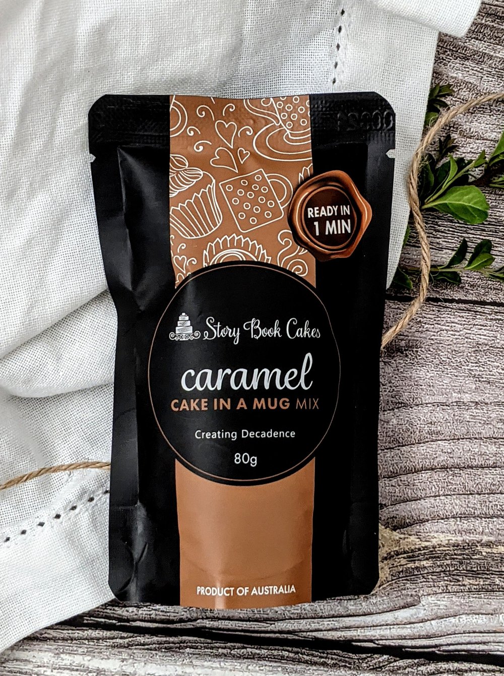 Caramel Mud Cake in a Mug - 80g