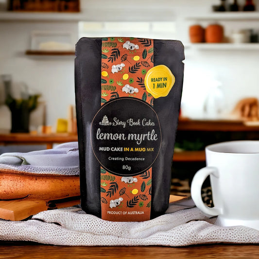 Lemon Myrtle Mud Cake in a Mug 80g