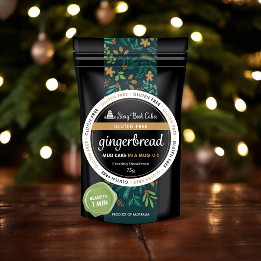 Gluten-Free Gingerbread Mud Cake in a Mug 75g