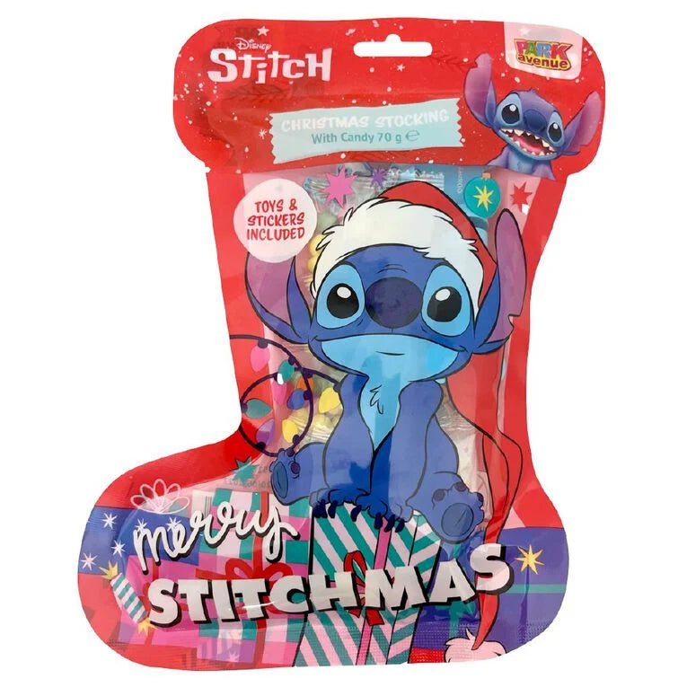 Stitch Christmas Stocking with Toys & Candy