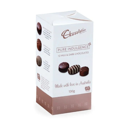 130g Pure Indulgence Milk & Dark Chocolates