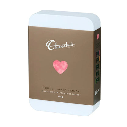 150g Delights Milk & Dark Crafted Chocolates Tin