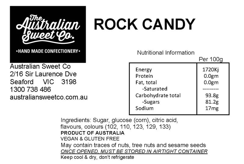 Fruit Salad luxe rock candy