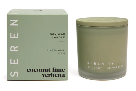 Coconut Lime Verbena 300g Candle