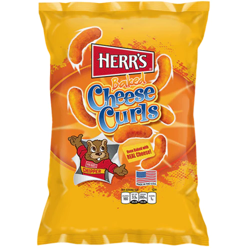 Herr's Cheese Curls 184g