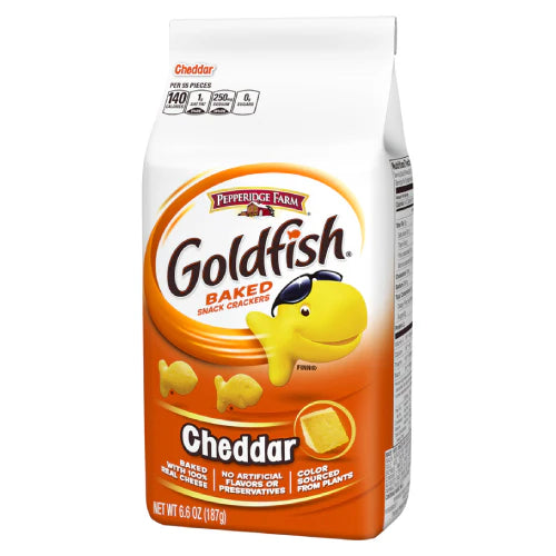 Goldfish Cheddar Crackers 187g