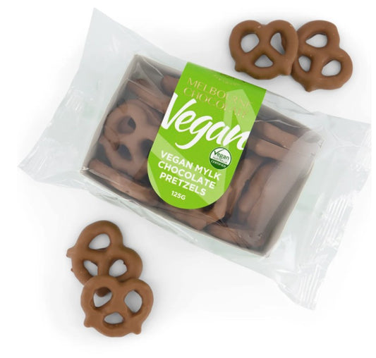 Vegan Mylk Chocolate Pretzels