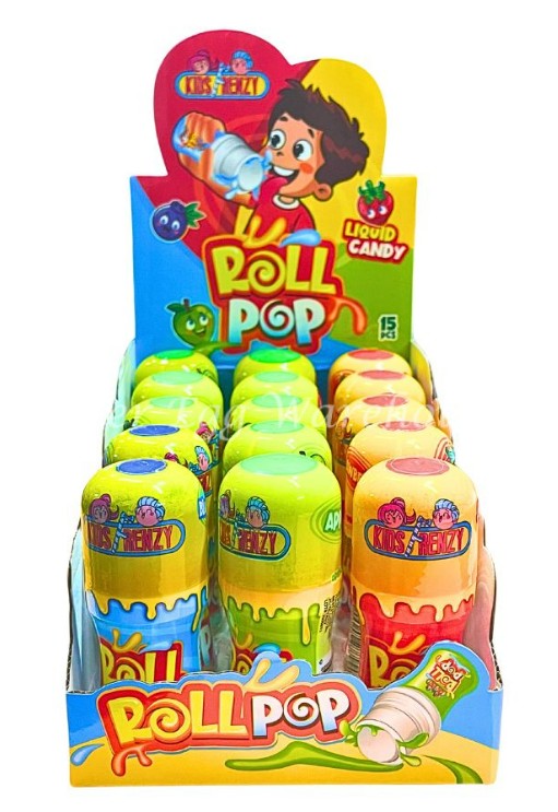 Kids Frenzy Roll Pop Liquid Candy 40ml