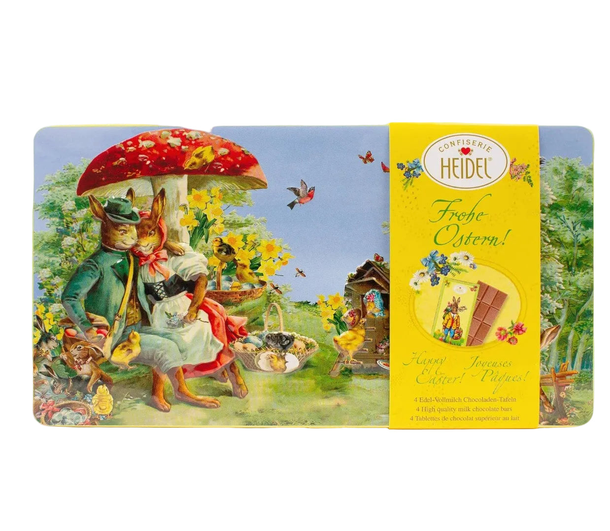 Heidel Chocolates Easter Nostalgia Fancy Box Tin 120g