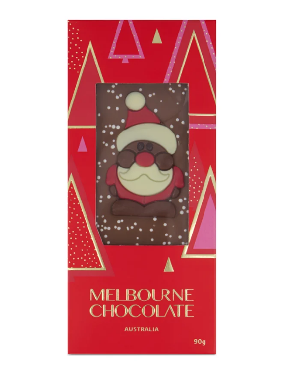 Santa Milk Chocolate Block