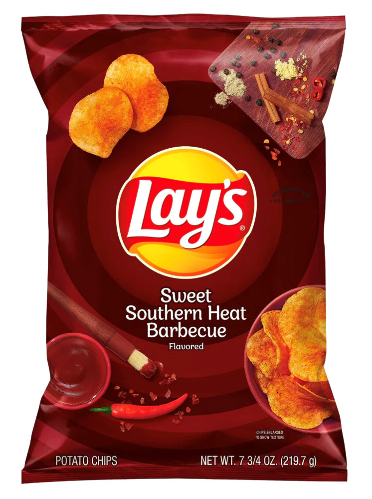 Lays Southern Heat BBQ Chips