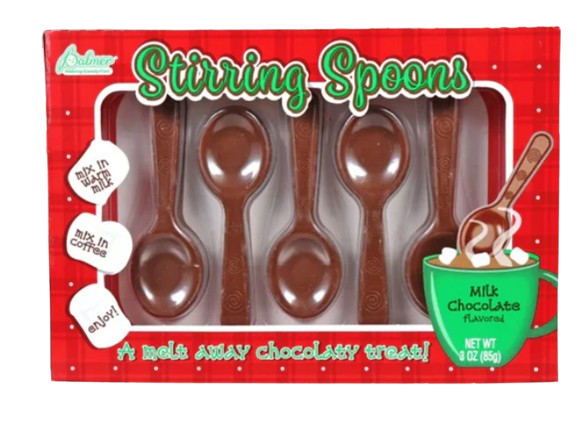 Edible Hot Chocolate Stirring Spoons