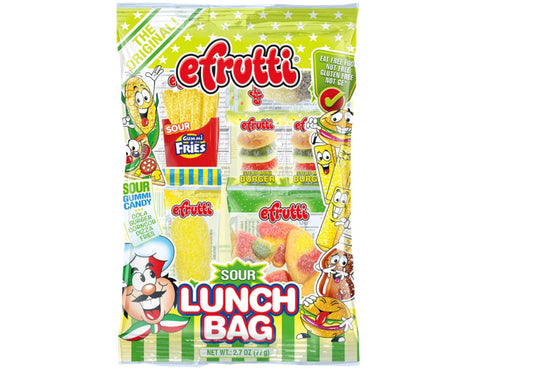 Efrutti Gummi Sour Lunch Bag