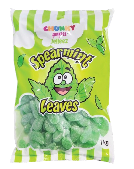 Chunky Funkeez Spearmint Leaves 1kg