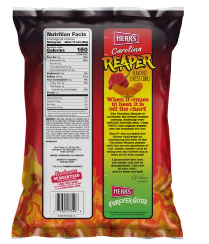 HERRS Carolina Reaper Curls 28g