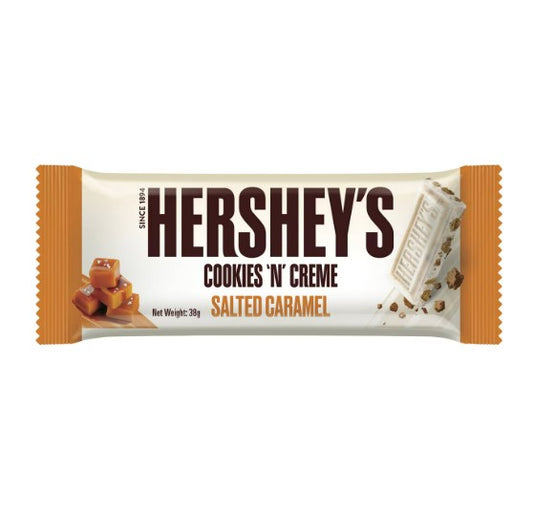 Hershey's Cookies & Cream Salted Caramel Bar 38g