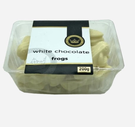 White Chocolate Frogs 175g