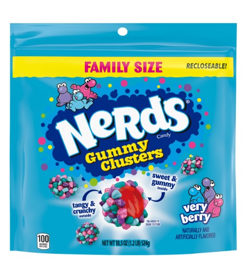 Nerds Very Berry Gummy Clusters - Family Size