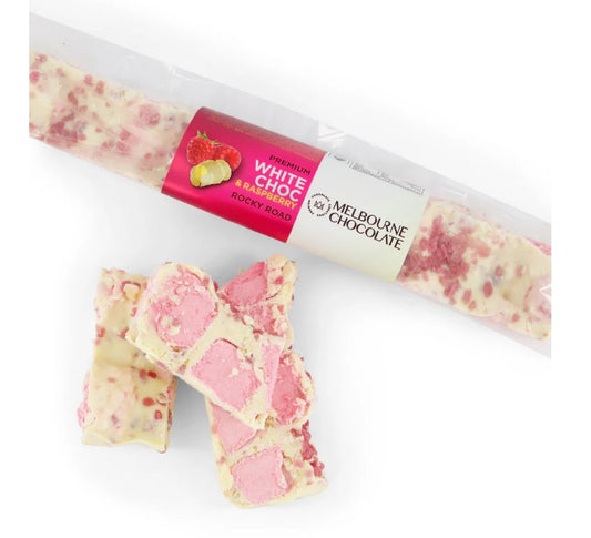 WHITE CHOC & RASPBERRY Rocky Road