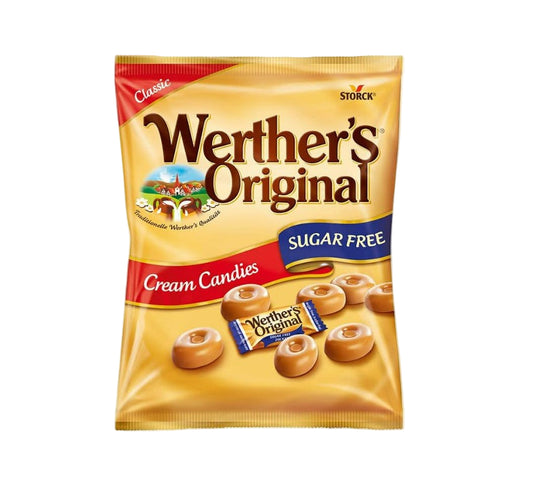 Werther's Original Cream Candies No Sugar Added Bag