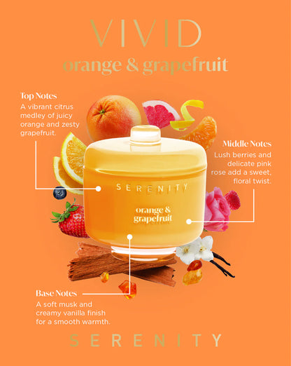 Orange & Grapefruit 230g Candle