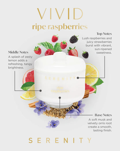 Ripe Raspberries 230g Candle