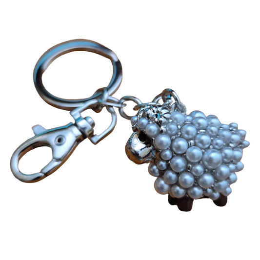 Wooly Sheep Keychain
