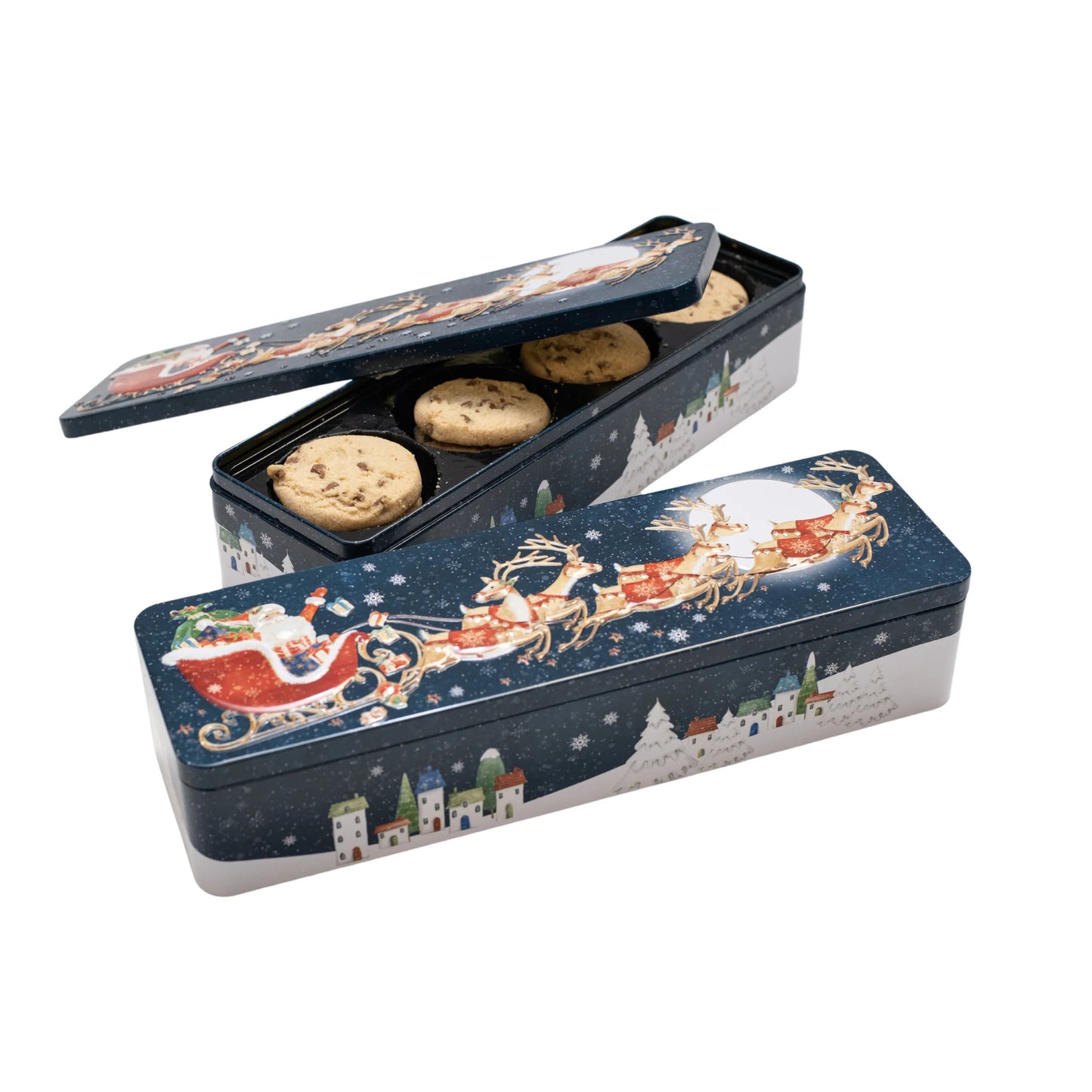 Christmas Flying Santa Tin 225g
