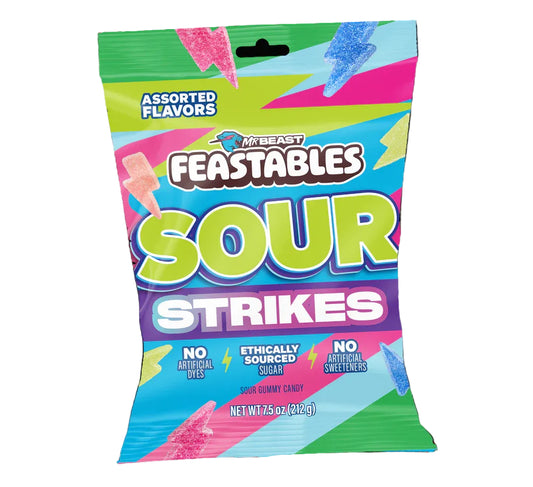 Feastable Sour Strikes 215g