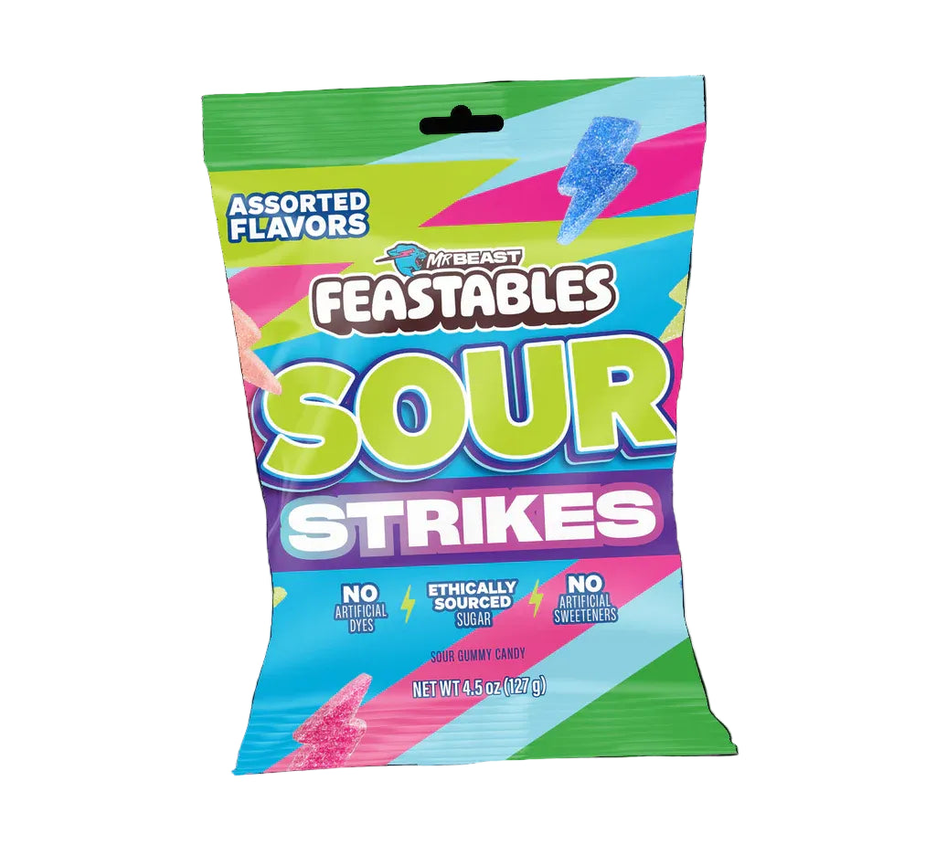 Feastable Sour Strikes 127g