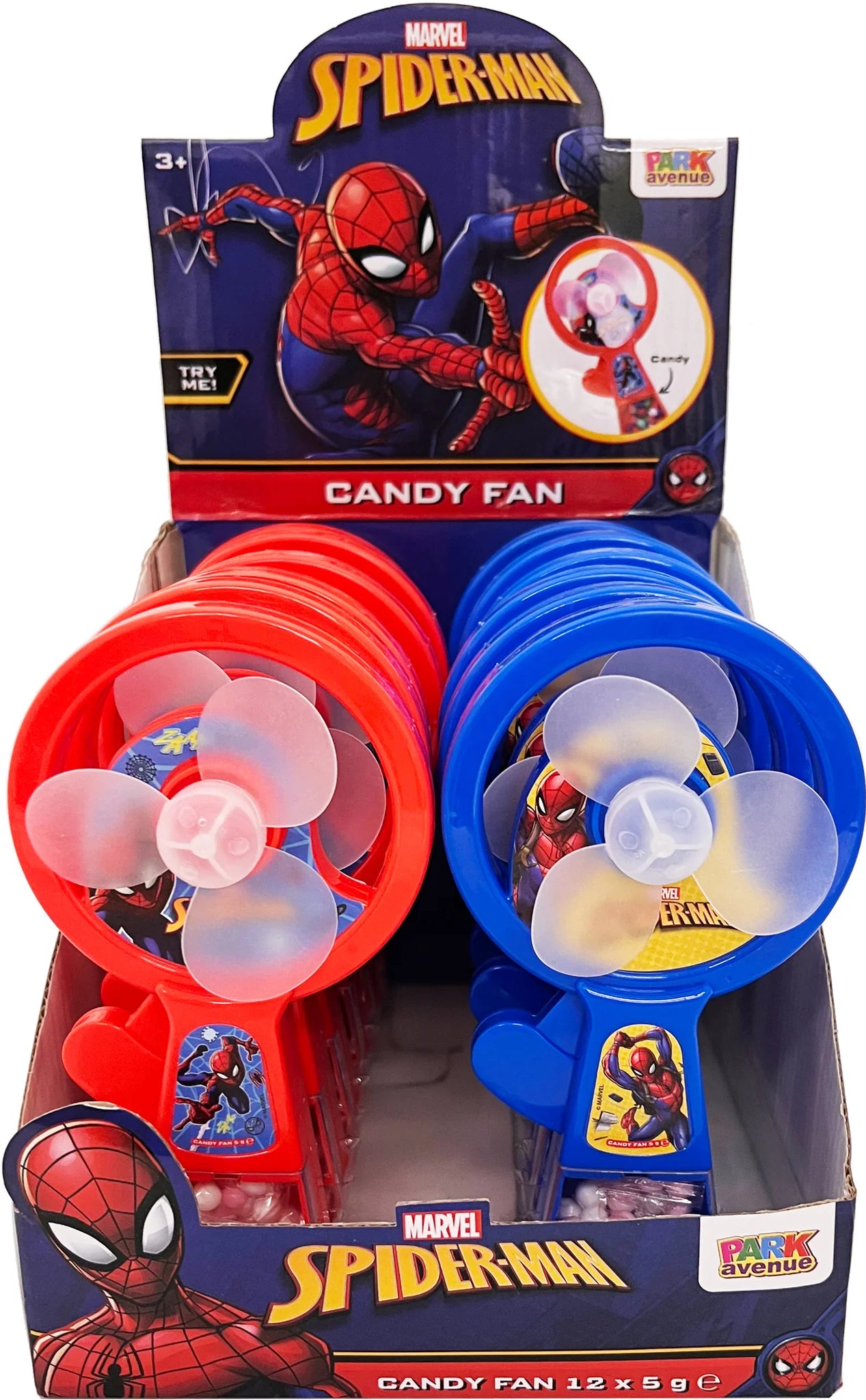 Spiderman Candy Fan