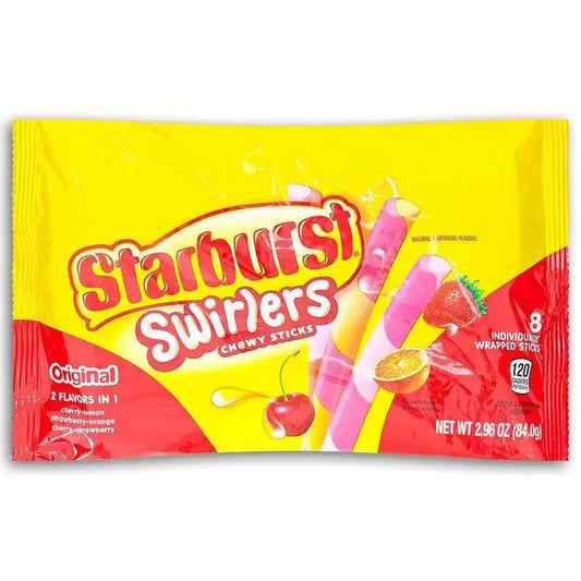 Starburst Swirlers Chewy Sticks 84g