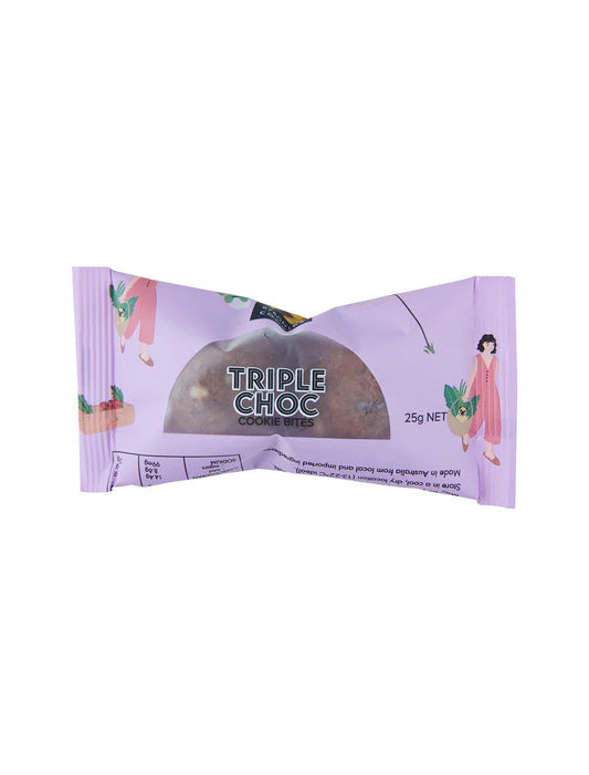 Triple Choc Cookie Bites 25g