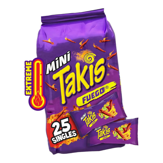 Takis Mini Bite Size Multi Pack 875g