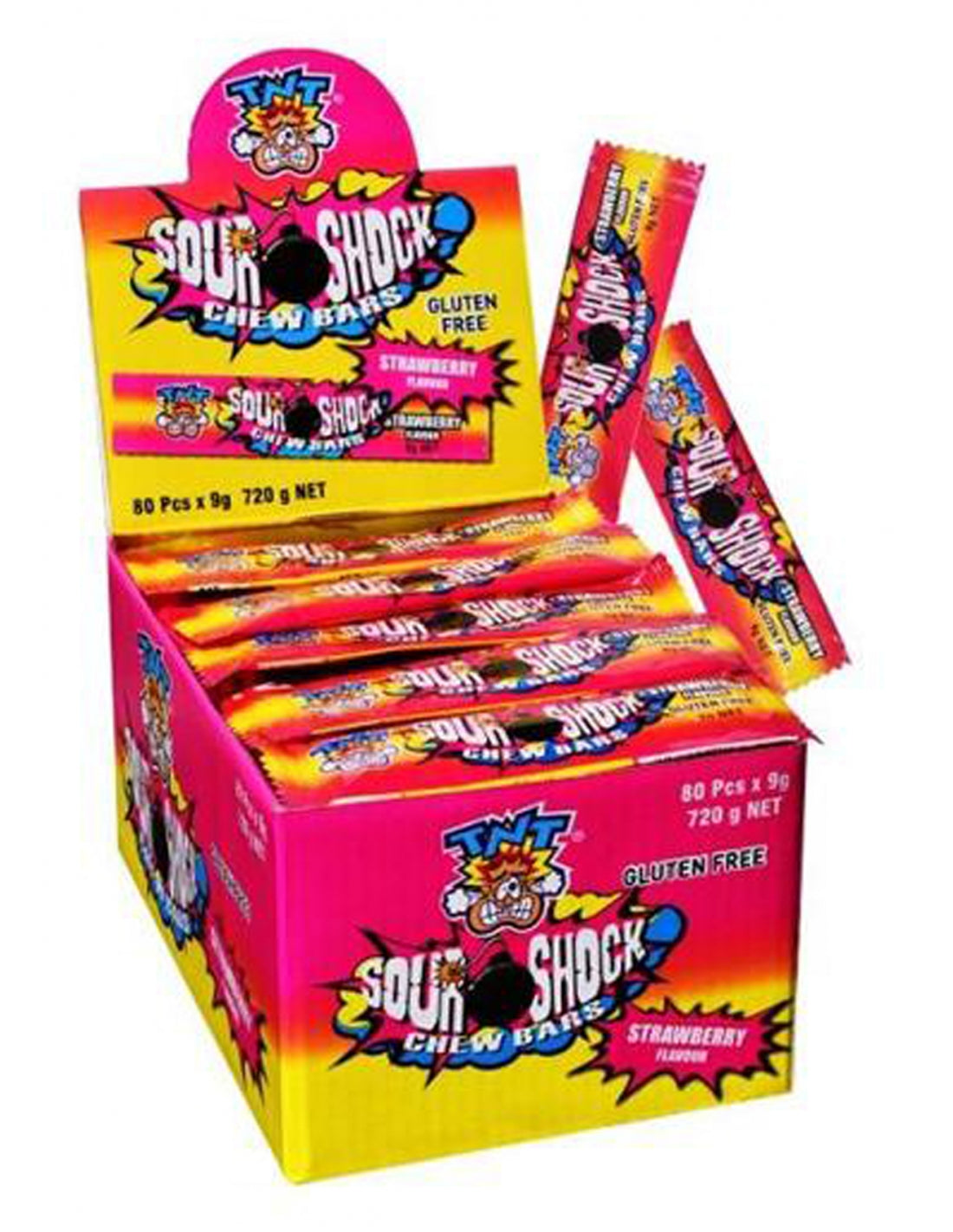 TNT Strawberry Shock chews