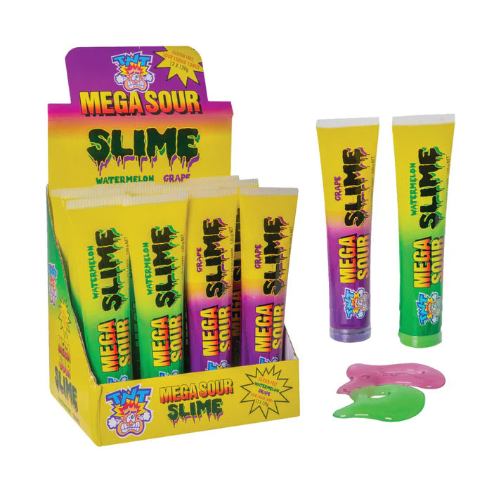 TNT Mega Sour Slime Grape & Watermelon