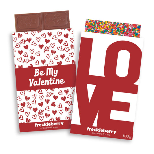 Valentine's Assorted Chocolate Blocks -