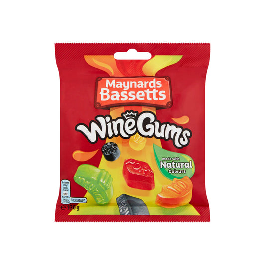 Maynards Bassetts Wine Gums Bag 130g