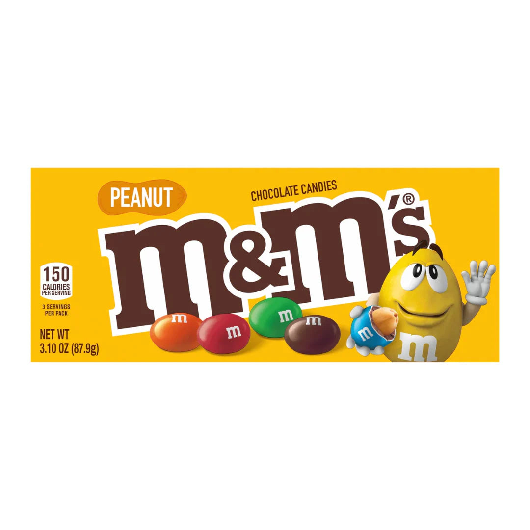 M&M Milk Chocolate Peanuts 88g