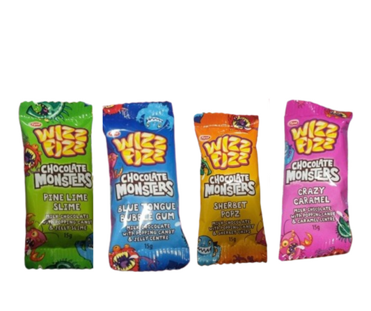 Wizz Fizz Choc Monsters 15g